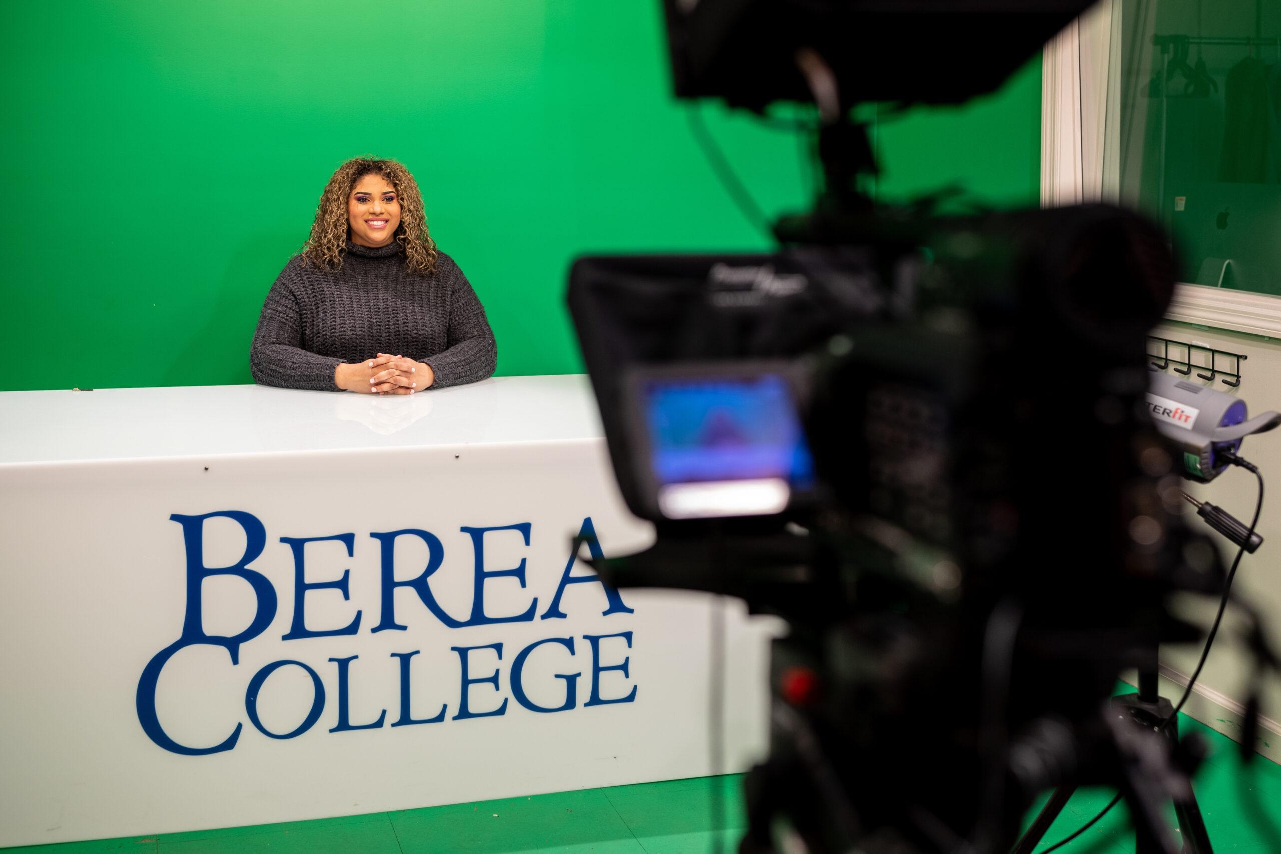 Berea College communication student