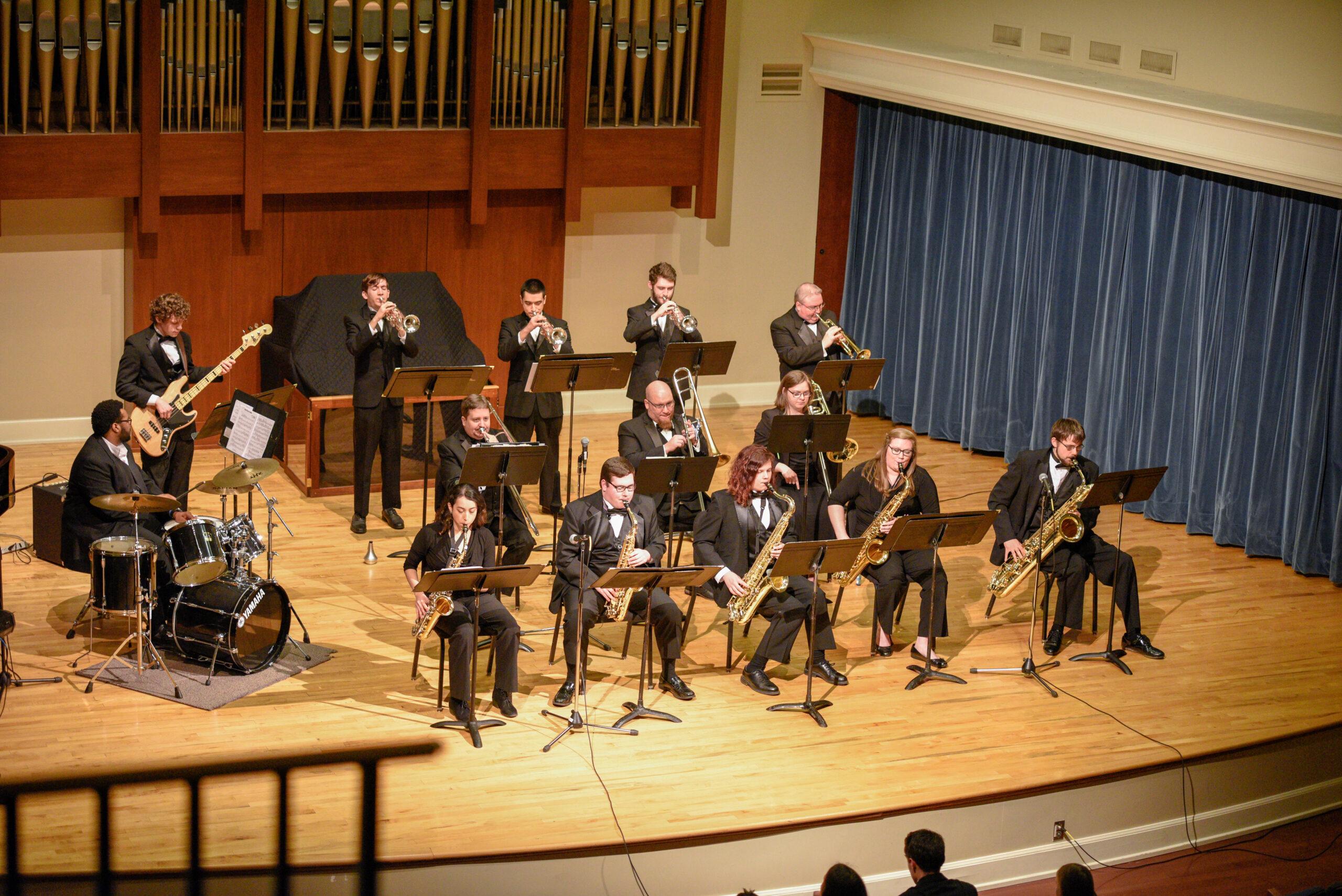 Wind & Jazz concert in Gray Auditorium