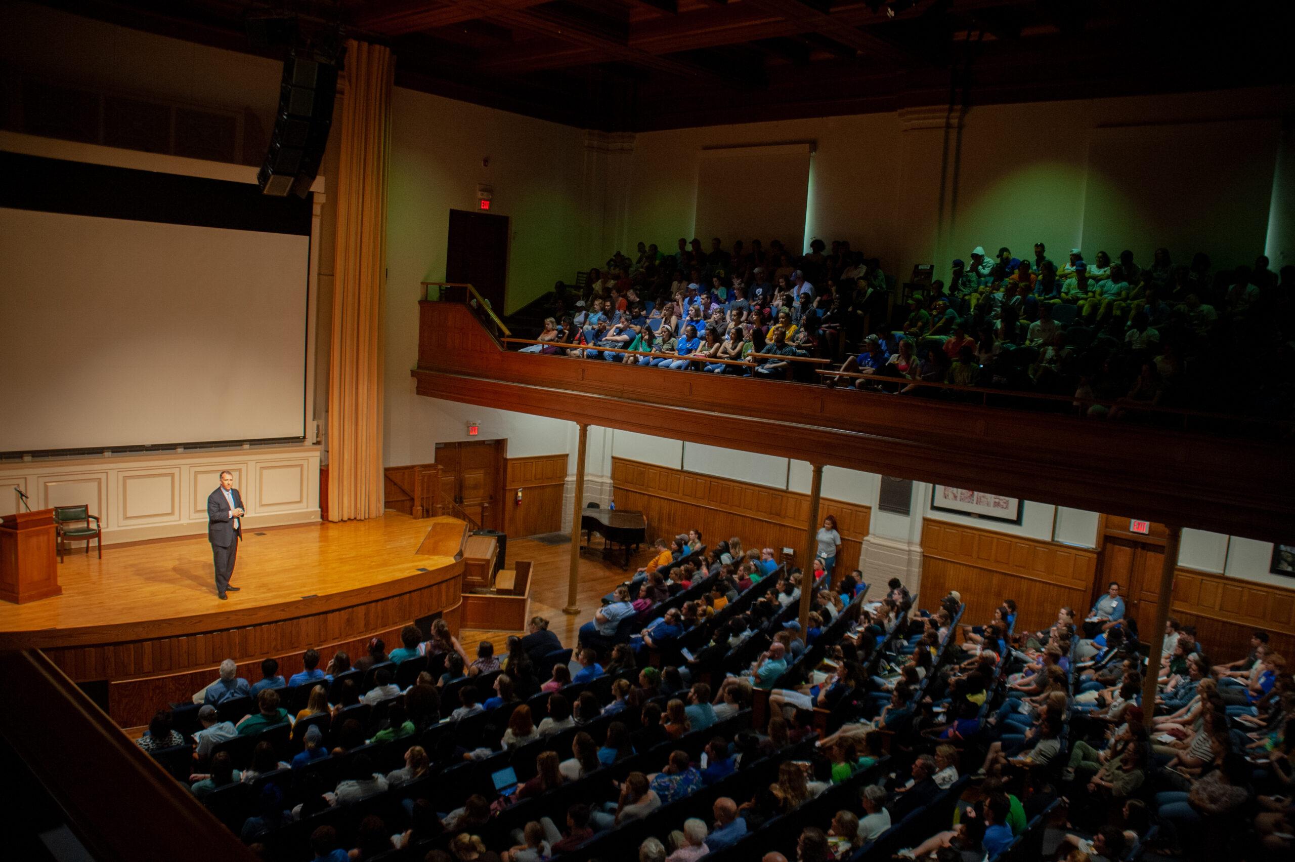 Convocation in Phelps Stokes